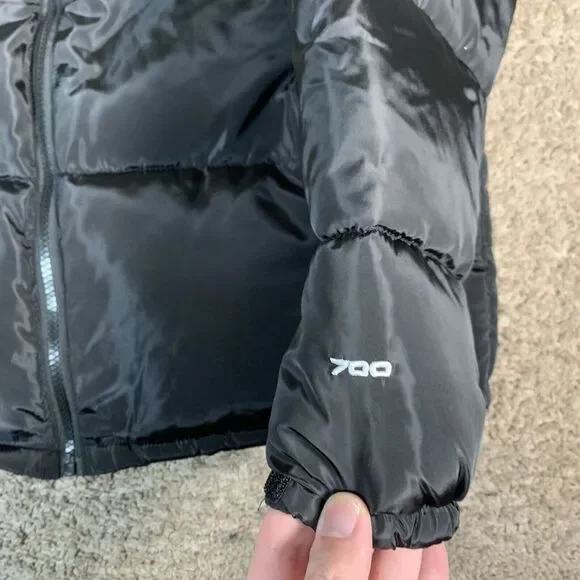 Men's North Face Jacket  1996 Retro Nuptse 700 Down Puffer Black [Medium] - Picture 2 of 9